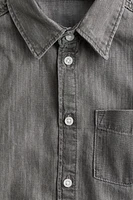 Cotton Denim Shirt