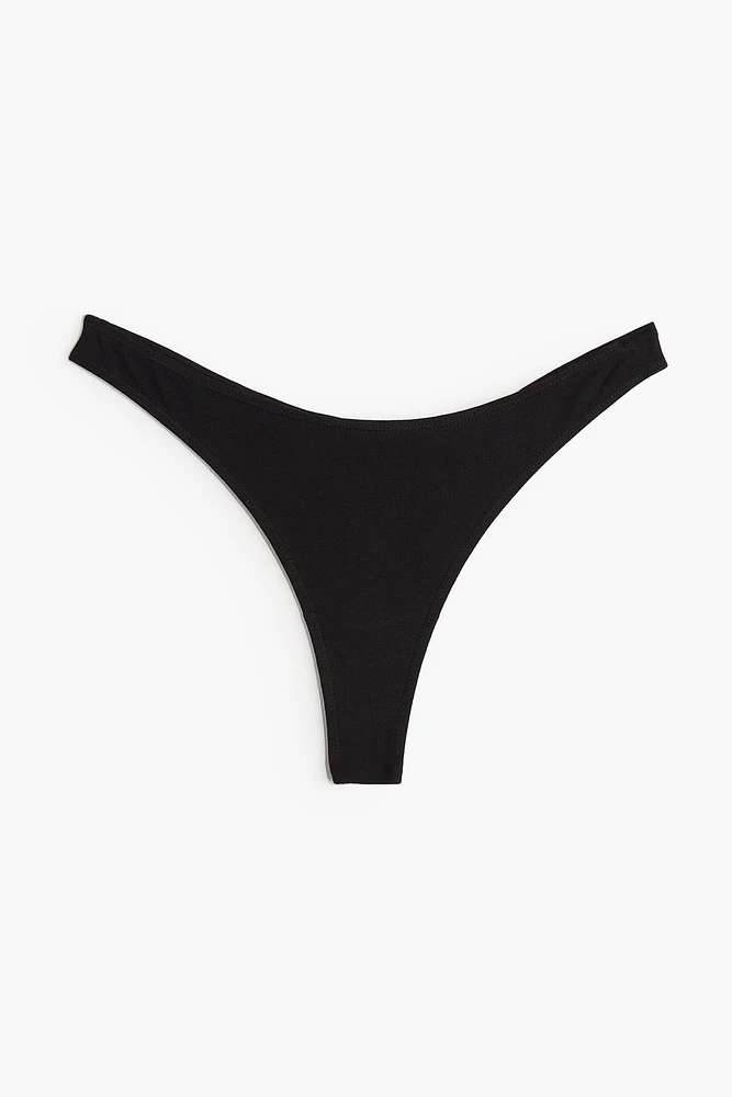 10-pack Cotton Thong Briefs