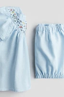 2-Piece Linen-Blend Set