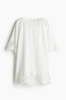 Lace-Detail Dress