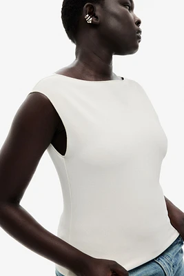 Boat-Neck Top