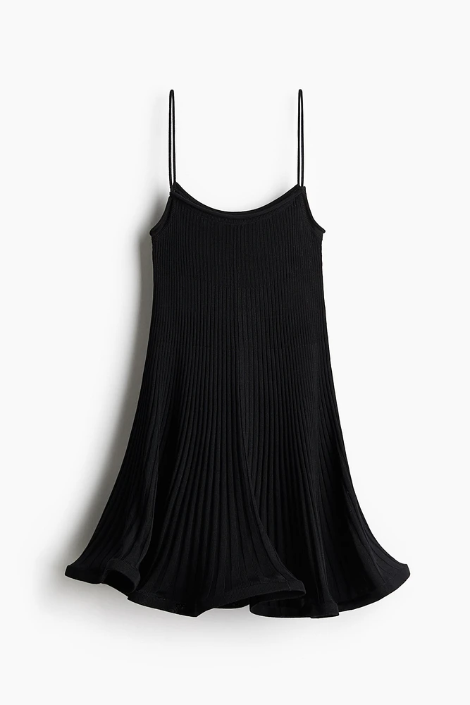 Silk-Blend Strappy Top
