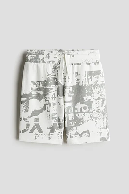 Printed Sweatshorts