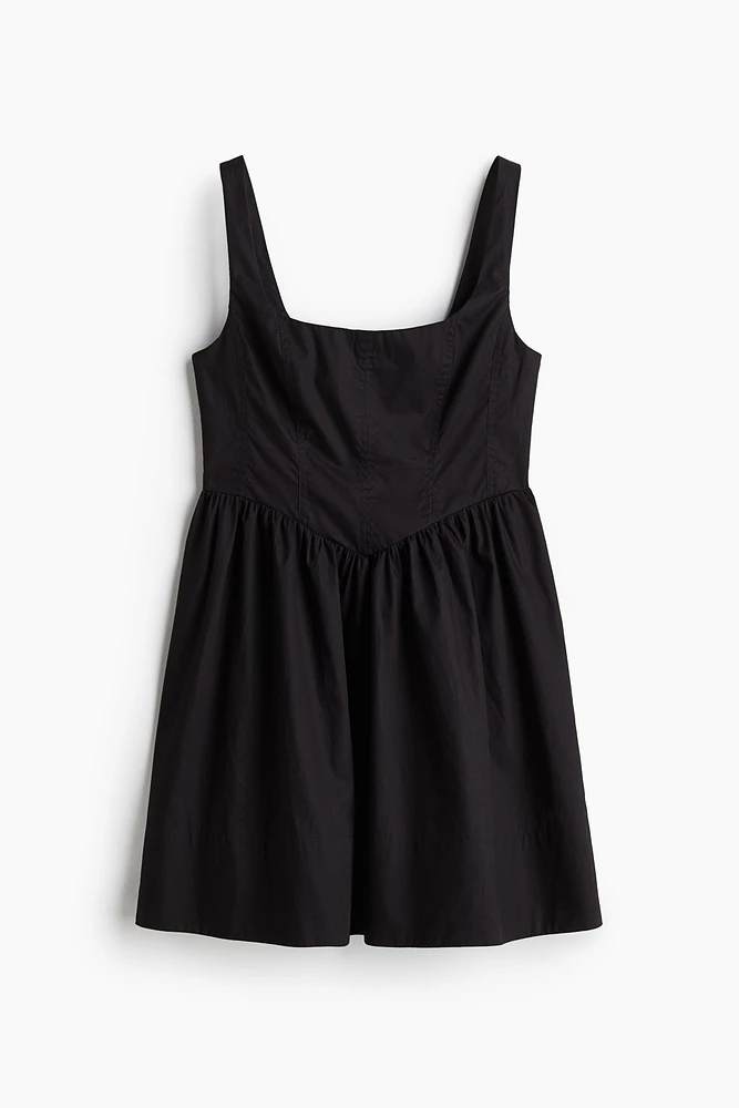 Dress with Flared Skirt