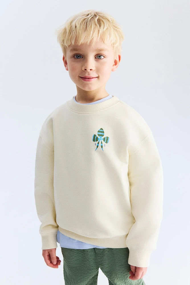 Printed Cotton Sweatshirt