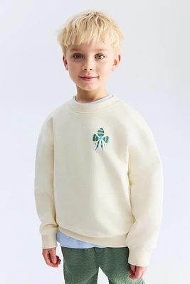 Printed Cotton Sweatshirt