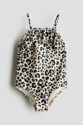 Flounce-Trimmed Swimsuit