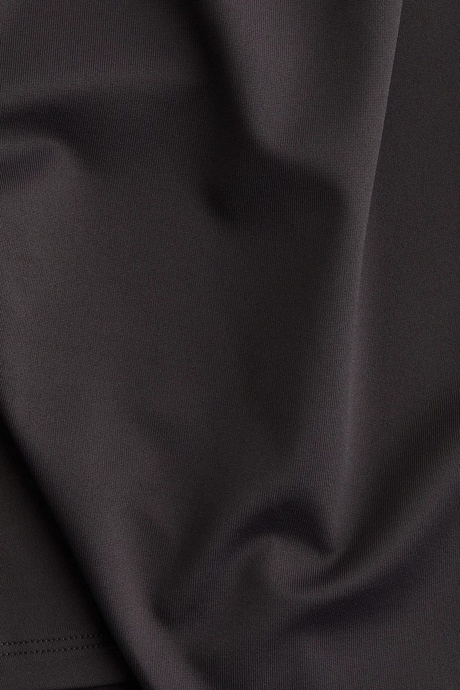 Microfiber Cropped T-Shirt