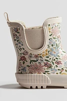 Fleece-lined Rubber Boots