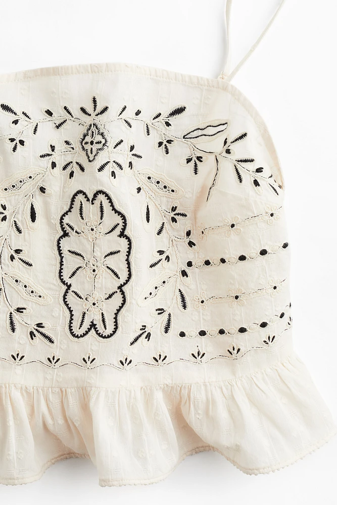 Embroidered Camisole Top