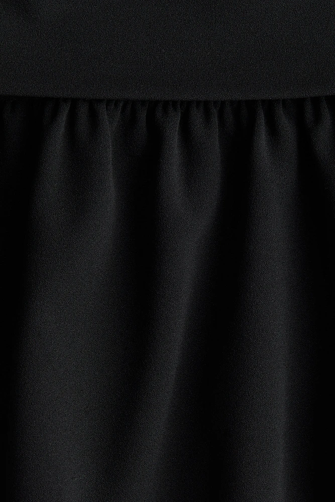 Flared Jersey Skirt