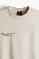 Loose Fit Printed T-shirt
