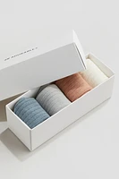 4-pack Ribbed Socks
