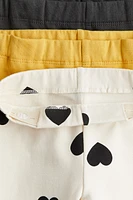3-pack Brushed-Inside Jersey Leggings