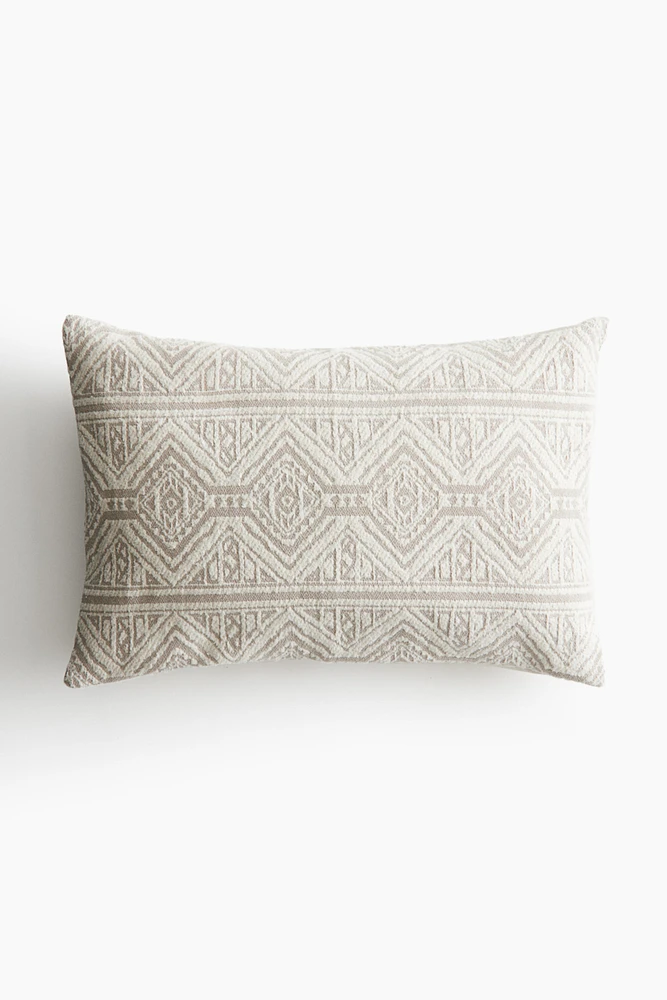 Textured-Pattern Cushion Cover