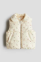 Printed Puffer Vest