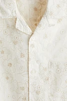 Regular-Fit Embroidered Resort Shirt