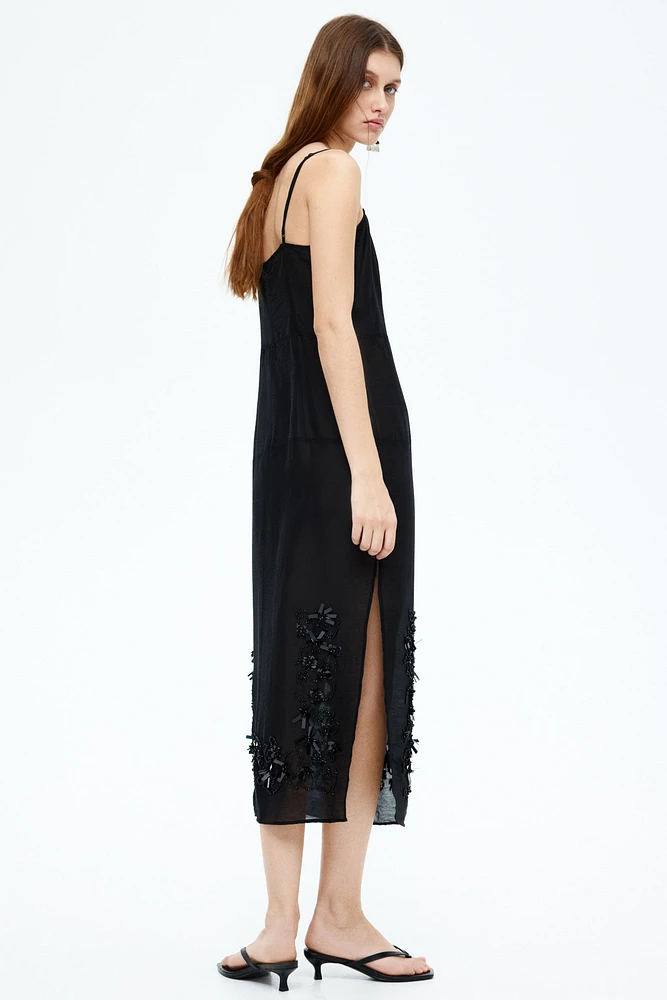 Sheer Embellished Dress