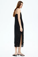 Sheer Embellished Dress