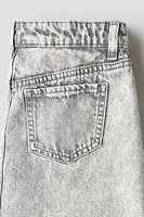 Denim Wrap Skirt