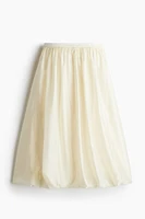 Bubble-Hem Skirt