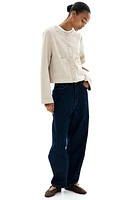 Pocket-Detail Cardigan