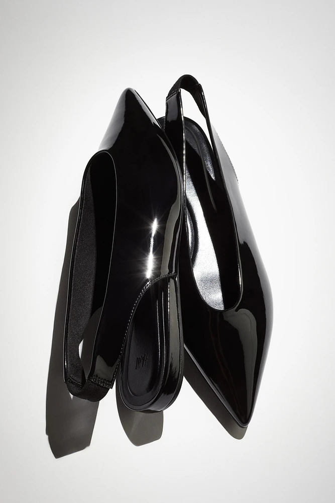 Pointed Slingbacks