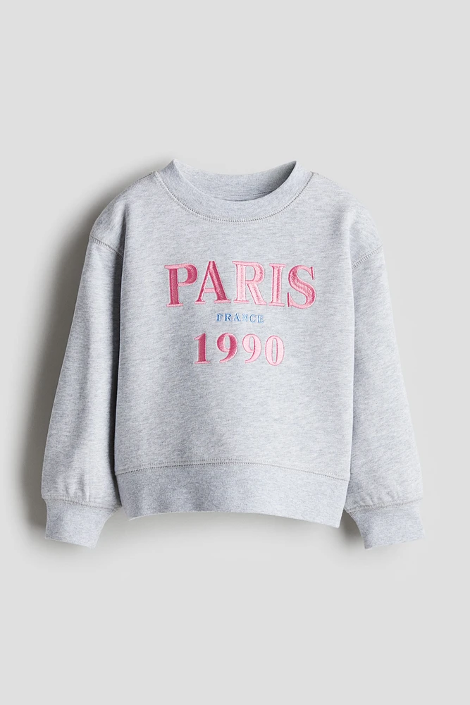 Sweatshirt with Motif