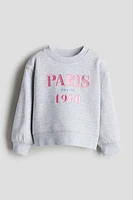 Sweatshirt with Motif