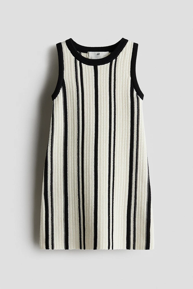 Textured Cotton Dress