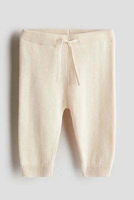 Pantalon de jogging en fin tricot coton