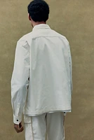 Regular-Fit Twill Overshirt