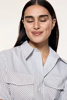 Fitted Poplin Shirt