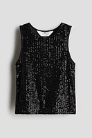 Débardeur à sequins