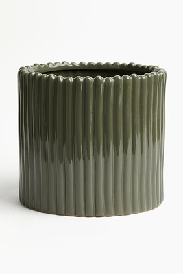 Large Stoneware Plant Pot