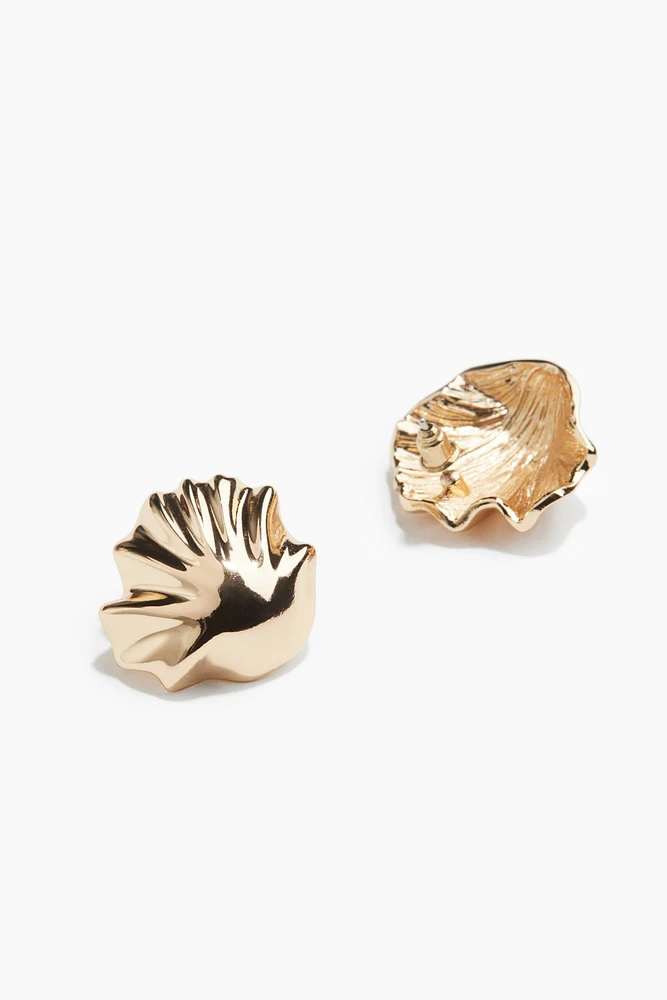 Seashell-Shaped Earrings