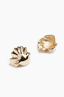 Seashell-Shaped Earrings