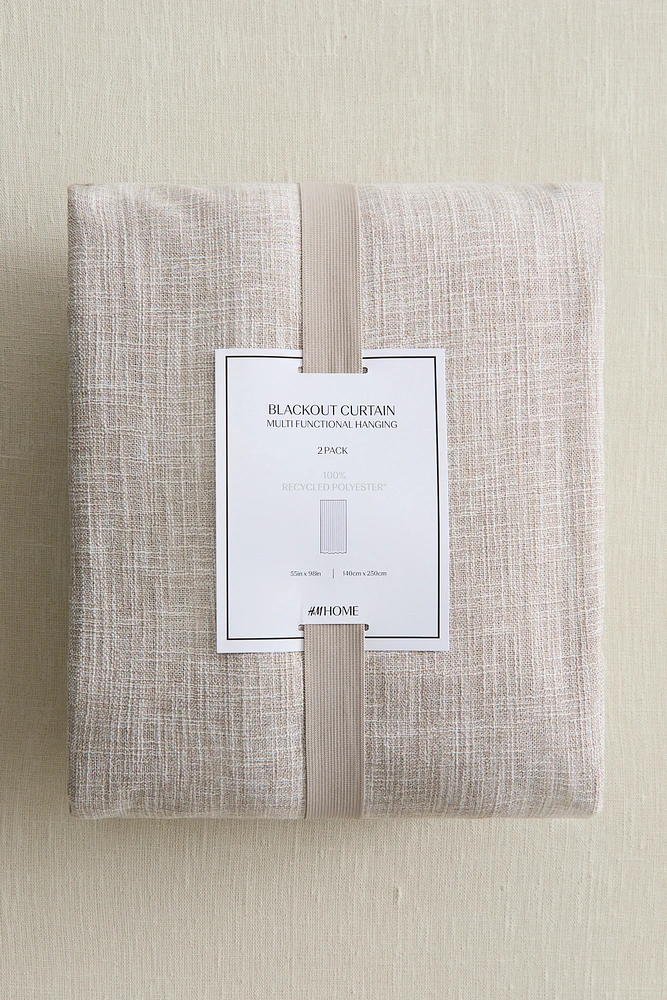 2-pack Blackout Curtain Panels