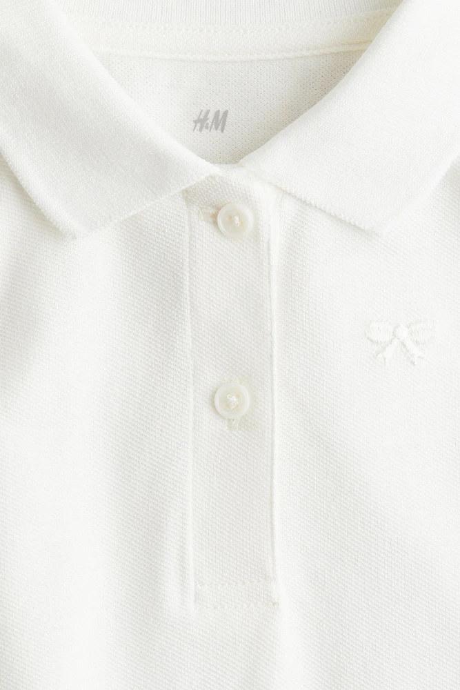 A-Line Piqué Dress