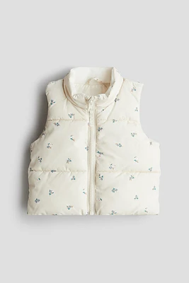 Manteau en duvet sans manches
