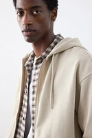 Loose Fit Hooded Jacket