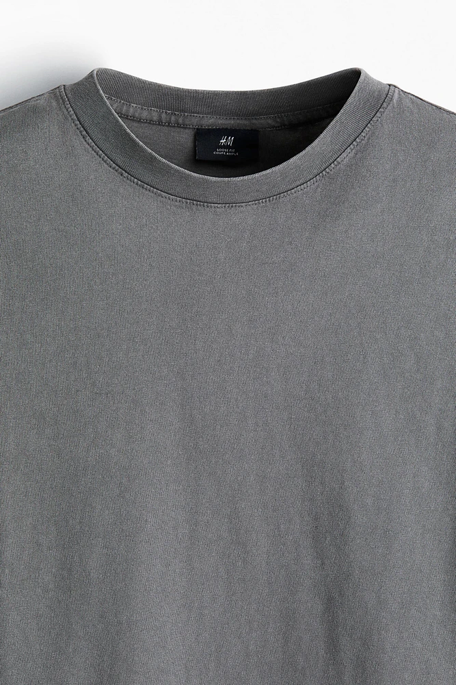 Loose-Fit Washed T-Shirt