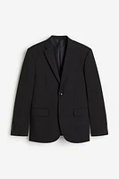 Slim Fit Single-Breasted Jacket