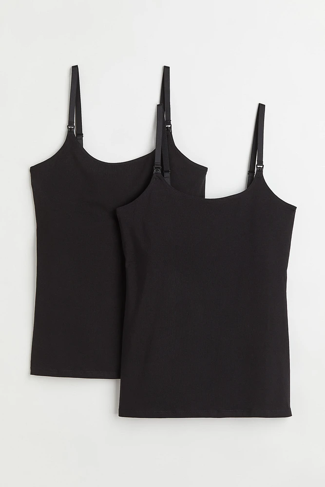 MAMA 2-Pack Nursing Camisole Tops