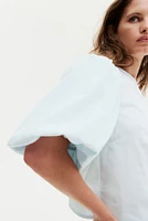 Puff-Sleeved Blouse
