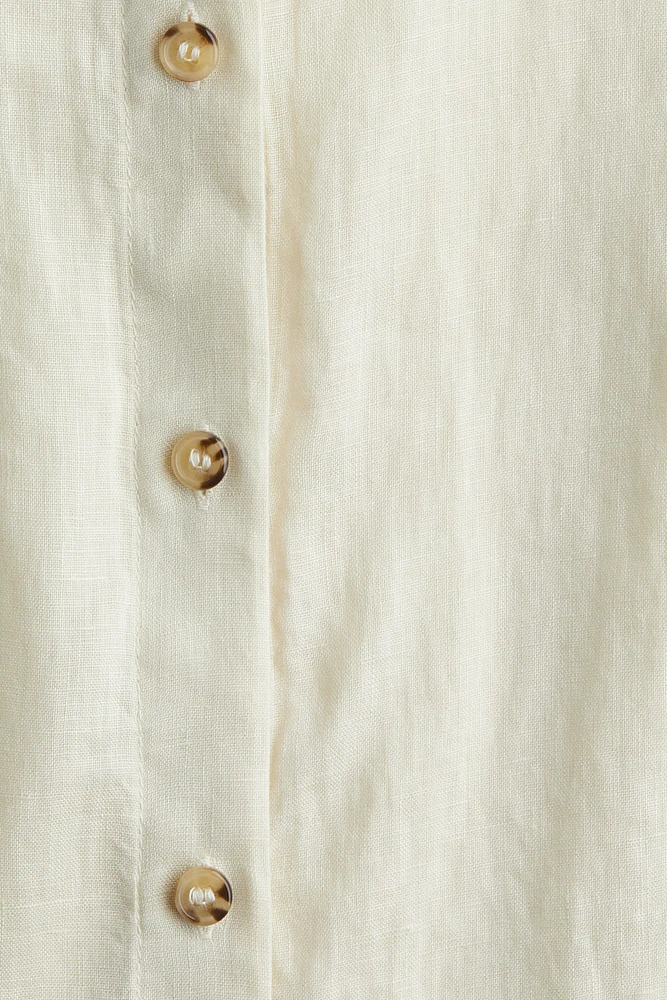 Oversized Linen Shirt
