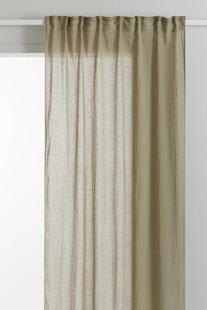 2-pack Linen-blend Curtain Panels