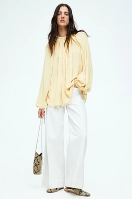 Oversized Chiffon Blouse