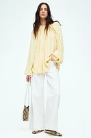 Oversized Chiffon Blouse