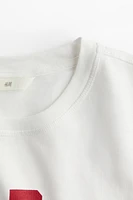 Long-sleeved Jersey Top